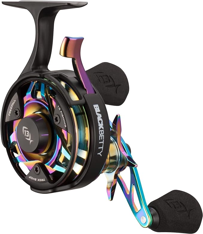 FreeFall Carbon Trick Shop Edition-Inline Ice Fishing Reel 13 Fishing reels